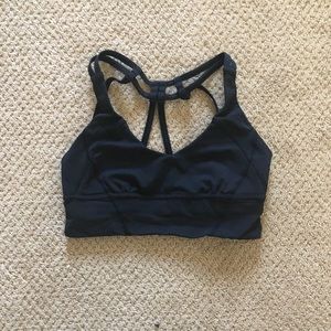 Lululemon black sports bra size 4!